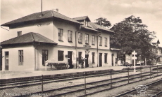 Strömtorp, Järnvägsstationen 1935