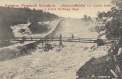 Rottneros Vermland. Rottnafallet 1910