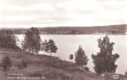Vy över sjön Hugn vid Grytved, Köla