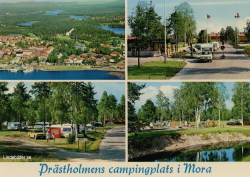 Prästholmens campingplats i Mora 1972