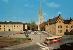 Linöping. Slottet och Domkyrkan