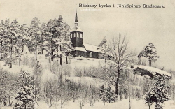 Bäckaby Kyrka i Jönköpings Stadspark