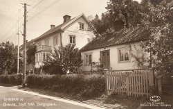 Gränna. Idyll från Bergsgatan