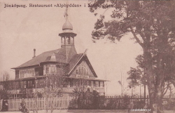 Jönköping. Restaurant  Alphyddan i Stadsparken 1909