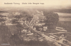 Smålands Taberg. Utsikt från Bergets Topp