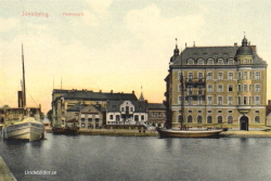 Jönköping. Hamnparti 1909
