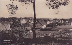 Osby. Utsikt från Smiths Backa 1926