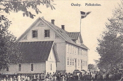 Ousby. Folkskolan