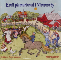 Emil på marknad i Vimmerby