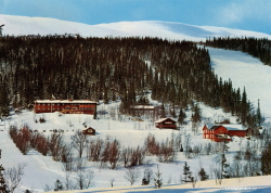 Bydalens Högfjällshotell. Oviksfjällen 1969