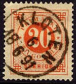 Klotens Frimärke 1891