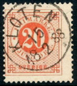 Kloten Frimärke 15/2 1888