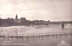 Avesta Kyrka, Dalälven med bron 1931