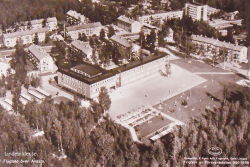 Flygfoto över Avesta 1958
