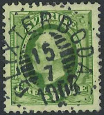 Blixterboda Frimärke 15/7 1905