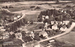 Flygfoto över Fors Bruk 1951