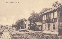 Fors Järnvägsstation 1920