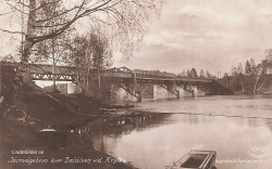 Järnvägsbron över Dalälven vid Krylbo