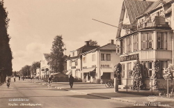 Krylbo. Järnvägsgatan 1953