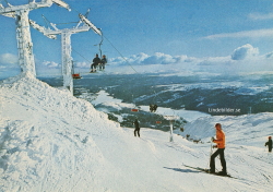 Åre, Stollift på Åreskutan, Jämtland 1982