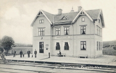 Vasselhyttan Järnvägsstationen 1914