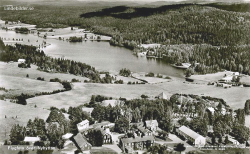 Flygfoto över Nyhyttan 1939