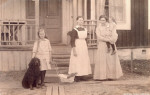 Nora kvinna med barn 1910