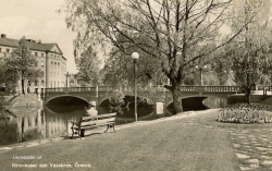 Örebro, Nämnhuset och Vasabron 1957