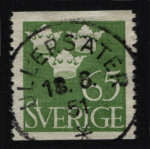 Ullersäter Frimärke 18/6 1951