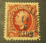 Ställdalens Frimärke  14/6 1899