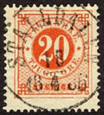 Ställdalens Frimärke 1886