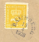 Ramsbergs Frimärke 15/4  1928