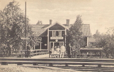 Örebro Dyltabruk Järnvägsstation 1940