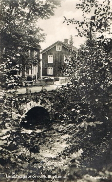 Örebro, Landsvägsbron Mullhyttemo 1932