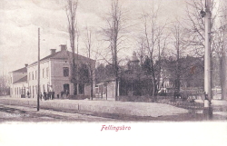 Fellingsbro Järnvägsstationen 1902