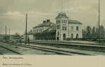 Frövi Järnvägsstationen 1910