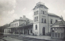 Frövi Järnvägsstationen 1926