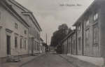 Nora Söder Långgatan 1905, svartvit bild