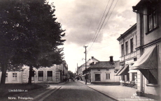 Nora, Prästgatan, Affärsgatan 1930