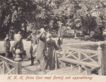 Carls familj med uppvaktning 1902