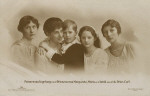 Margaretha, Ingeborg, Carl, Astrid och Märta 1918