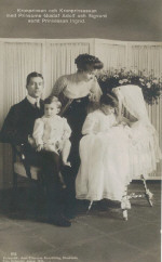 Gustaf VI Adolf, Sigvard, Margaretha, Gustaf Adolf, Ingrid