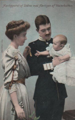 Margaret, Gustaf VI Adolf och Gustaf Adolf 1906