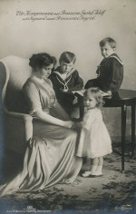 Margaret, Gustaf Adolf, Sigvard och Ingrid