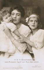 Karl Johan, Margaret och Ingrid 1920