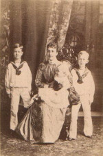 Gustav VI Adolf, Victoria, Erik och Wilhelm