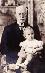 Erik med pappa Gustaf V