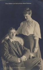 Wilhelm med fru Maria