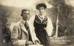 Wilhelm med Maria 1910 på Stenhammar