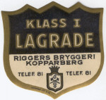 Kopparberg Riggers bryggeri Klass 1